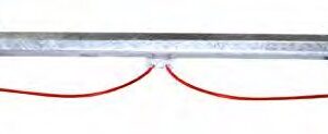 Essieu freiné 900 kg — voie 1 800 mm, EAB 1 350 mm, Essieu solo, sphériques M 12×1,5 AL-KO 20007701