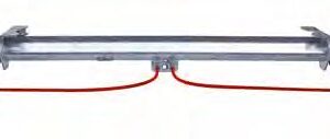 Essieu freiné 1 000 kg — voie 1 950 mm, EAB 1 500 mm, essieu solo, sans AAA AL-KO 26705002