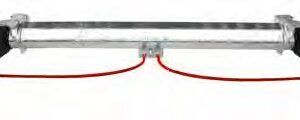 Essieu freiné 1 350 kg — essieu solo, voie 1 650 mm, EAB 1 200 mm, avec AAA AL-KO 20058910