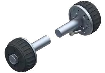 Frein de roue 1637 EURO paire 1000 kg AL-KO 1225204