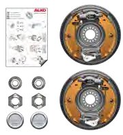 Kit AAA frein roue 2361 vissage denté 4 trous AL-KO 1730299