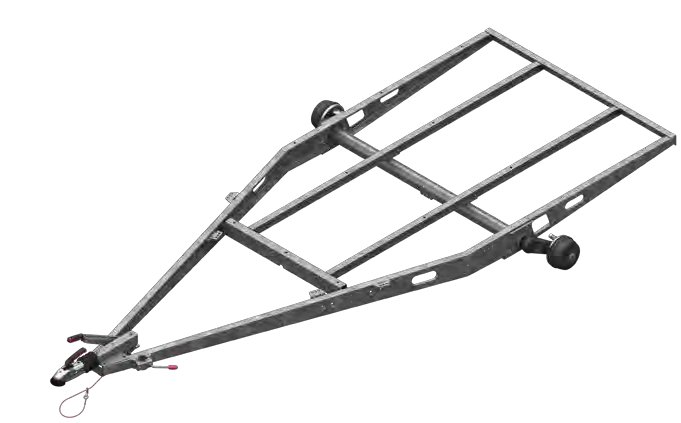 Châssis chargement bas Solo 750 kg — avec châssis, pour carrosseries polyester AL-KO 1422968