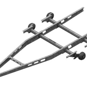 Essieu non freiné 2000 kg — voie 1691 mm, EAB 2065 mm, 100×4 AL-KO 1220768