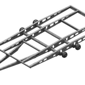 Châssis pour transport de voitures — Tandem 2 600 kg, arrière oblique AL-KO 244081