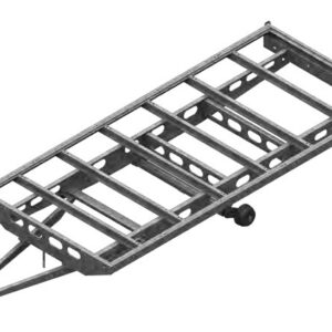 Essieu freiné 1500 kg — voie 1150 mm, EAB 700 mm AL-KO 1227392