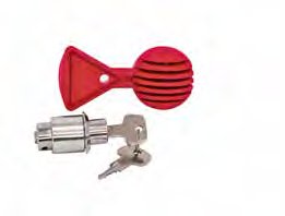 Barillet de serrure Plus avec Safety Ball pour tête d&rsquo;attelage — emballage 20 pièces AL-KO 1223429
