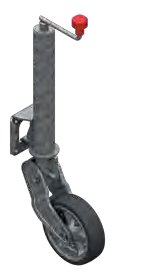 Roue jockey, sabot semi-automatique — longueur de manivelle 105 mm AL-KO 1212382