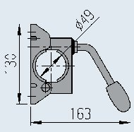 Collier de serrage Ø 48 manette fixe — monté AL-KO 20531810