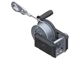 Treuil freiné Type 501 PLUS — avec câble 20 m monté pour le levage AL-KO 1730005
