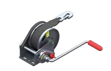 Treuil 900 kg Compact freiné — sans enroulage automatique, sans câble/sangle AL-KO 1210654