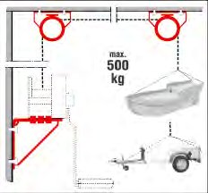 Support mural pour garage — pour treuils BASIC et PLUS AL-KO 1221151