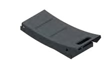 Cale de roue — hauteur 160 mm, charge 5000 kg, rayon max 460 mm AL-KO 1250015