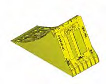 Cale de roue UK 53 K-2 — avec protection anti-glissement en métal, jaune AL-KO 1732683