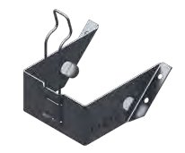 Support HA 36 St pour UK 36 acier et PVC AL-KO 244376