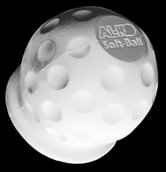 Soft-Ball — avec boule 50 mm, aluminium blanc, similaire à RAL 9006 AL-KO 1651589