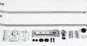 Support de roue de secours — écartement châssis 1050-1250 mm, cote X 75-205 mm, version A AL-KO 1555934