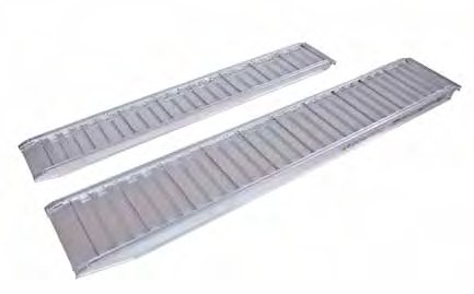 Rampes de chargement en aluminium pour charges lourdes — Type 70A20GH600, longueur 1 928 mm, largeur 300 mm, hauteur 70 mm, hauteur de chargement 600 mm AL-KO 1224707
