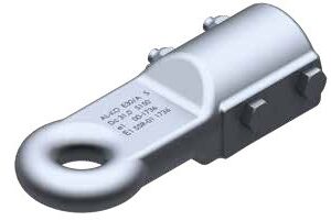 Anneau d&rsquo;attelage à visser E30/A (Angleterre) pour commande de freinage V 161S / 251S, timon Ø 50 mm AL-KO 1224106