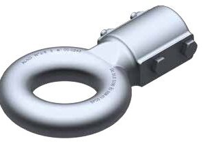 Anneau d’attelage à visser N76/E (OTAN) pour commande de freinage V 161S / 251S, timon Ø 50 mm AL-KO 1224111