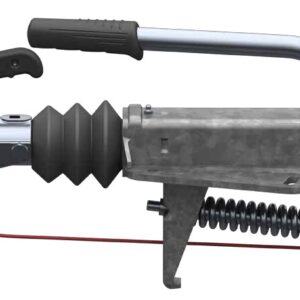 Commande de freinage V 251G à levier point mort, avec tête AK 301 — 1550–3000 kg, freins 3062 / 3081, avec bride de roue jockey surélevée AL-KO 1731731
