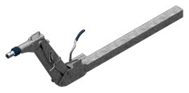 Commandes de freinage à inertie avec dispositif de hauteur réglable — PTAC 1200-1600 kg, pour freins combinés K/A/L/B/V, course 0-520 mm, poids de l&rsquo;unité 88.0 kg? AL-KO 4014059