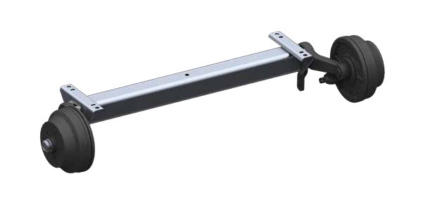 Essieu freiné 2000 kg, première essieu — FL 1515 mm, SP 1445 mm AL-KO 4021508