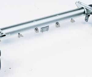 Essieu freiné 2100 kg, suspension à lames, série RONDO — Voie 1546 mm, entraxe 2068 mm AL-KO 4012498
