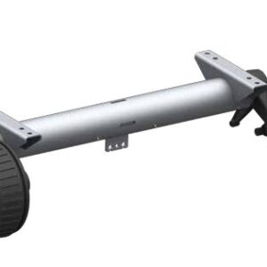 Essieu freiné 3500 kg suspension à barre de torsion Rondo — Voie 1820 mm, entre fixations 1300 mm, longueur 1390 mm, G 2018 mm AL-KO 4021502
