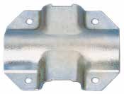 Colliers de serrage pour essieu — Pour tube de timon vkt. 70 mm et corps d&rsquo;essieu Ø 70 mm, pour essieu simple AL-KO 4021558