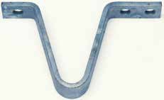 Support de timon — B 120 mm, L 166 mm AL-KO 4014887