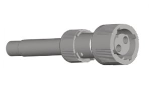 Connecteur Bayonet 2 broches femelle Aspöck 13-0246-004