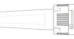 Connecteur Bayonet 5 broches femelle Aspöck 13-0521-104