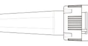 Connecteur Bayonet 8 broches femelle Aspöck 15-0821-524