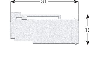 Connecteur DEUTSCH 4 broches femelle Aspöck 15-7002-155