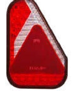 Feu arrière EARPOINT LED gauche — 12/24 V, LED, 8 broches baïonnette Aspöck 35-0301-021