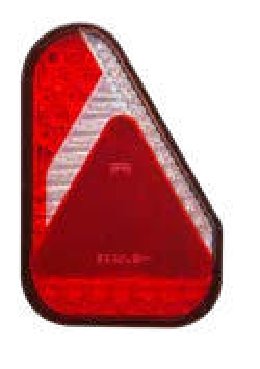 Feu arrière EARPOINT LED gauche — 12/24 V, LED, 8 broches baïonnette Aspöck 35-0301-021