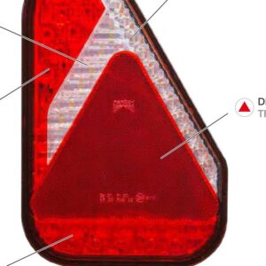 Feu arrière EARPOINT LED droit — 12/24 V, LED, 7 broches ASS2 Aspöck 35-0302-047