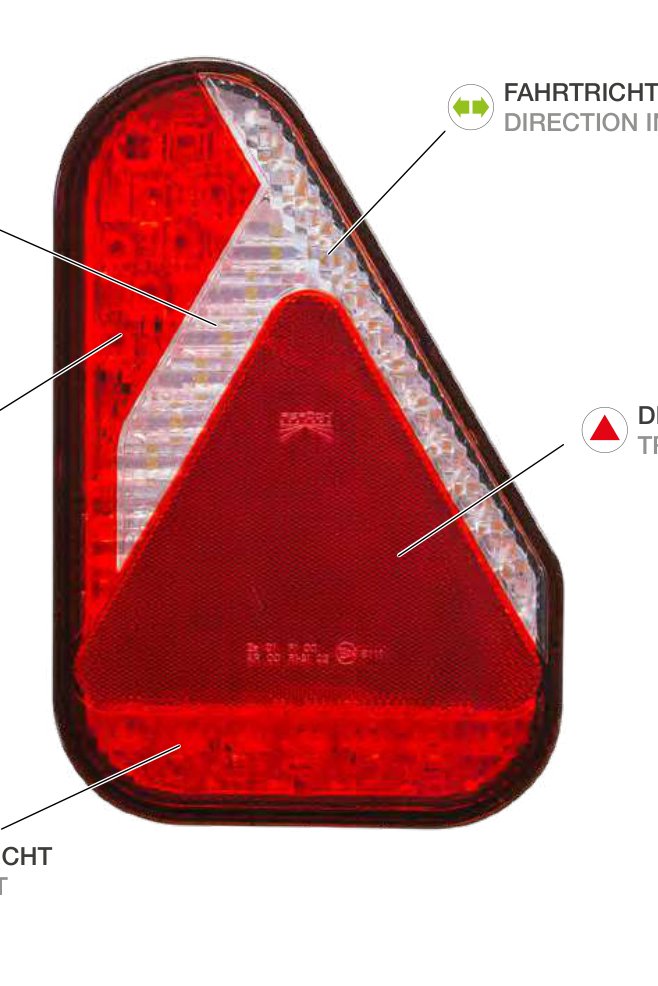 Feu arrière EARPOINT LED droit — 12/24 V, LED, 7 broches ASS2 Aspöck 35-0302-047