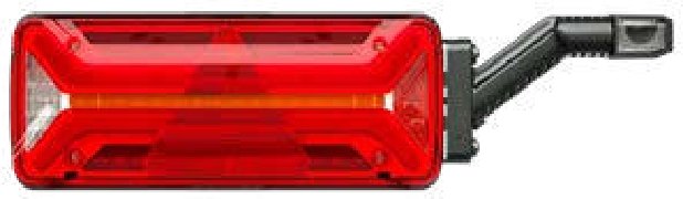 Feu arrière ECOLED II droit — 12/24 V, LED, 7 broches ASS2 + 4×2 broches ASS2 Aspöck 25-4120-011