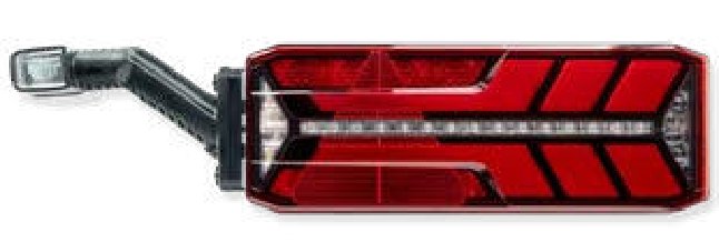 Feu arrière ECOLED III gauche — 24 V, LED, 7 broches AMP Aspöck 25-4123-041