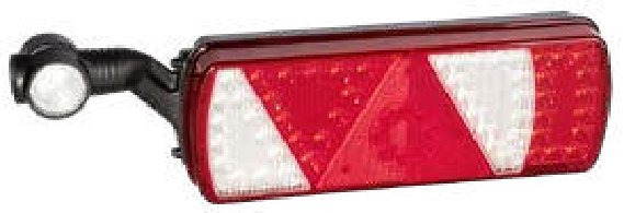 Feu arrière ECOLED gauche — 24 V, LED, 7 broches ASS2 Aspöck 25-3800-501