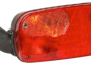 Feu arrière ECOPOINT I avec triangle droit — 24 V, 7 broches ASS2 Aspöck 25-2611-001