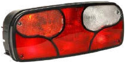 Feu arrière ECOPOINT I sans triangle gauche — 24 V, 7 broches ASS2 Aspöck 25-2000-501