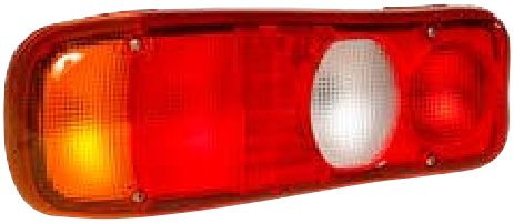 Feu arrière EUROFAB gauche — 12 V, 7 broches AMP Aspöck 25-8100-201