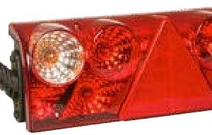 Feu arrière EUROPOINT II avec bras d&rsquo;encombrement gauche — 24 V, 7 broches ASS2 Aspöck 25-6015-501