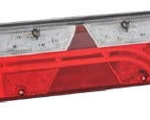 Feu arrière EUROPOINT III droit — 24 V, LED, 7 broches AMP + 4×2 broches Superseal Aspöck 25-7430-721