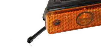 Feu de position FLATPOINT I LED (feu de position latéral) — 12 V, LED, DC Aspöck 31-2219-007