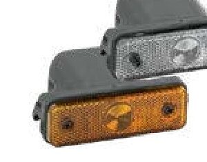 Feu de position FLATPOINT I LED — 24 V, LED, 2 broches ASS3 Aspöck 31-6607-054