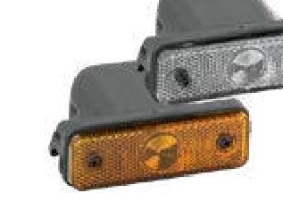 Feu de position FLATPOINT I LED — 24 V, LED, 2 broches ASS3 Aspöck 31-6607-054