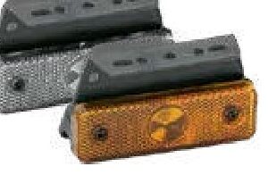 Feu de position FLATPOINT I LED — 24 V, LED, 3 broches ASS3 Aspöck 31-2267-064